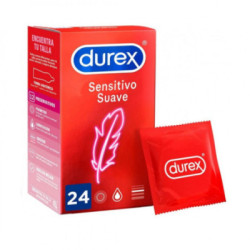 Preservativos Durex Sensitivo Easy On Fino 24 Uds.